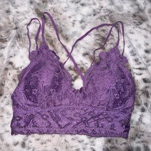 OS Purple Bralette